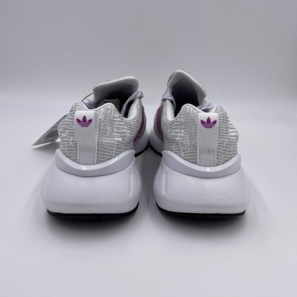 adidas Swift Run 22 Cloud White / Lilac White Womens Shoes - Picture 4 of 8